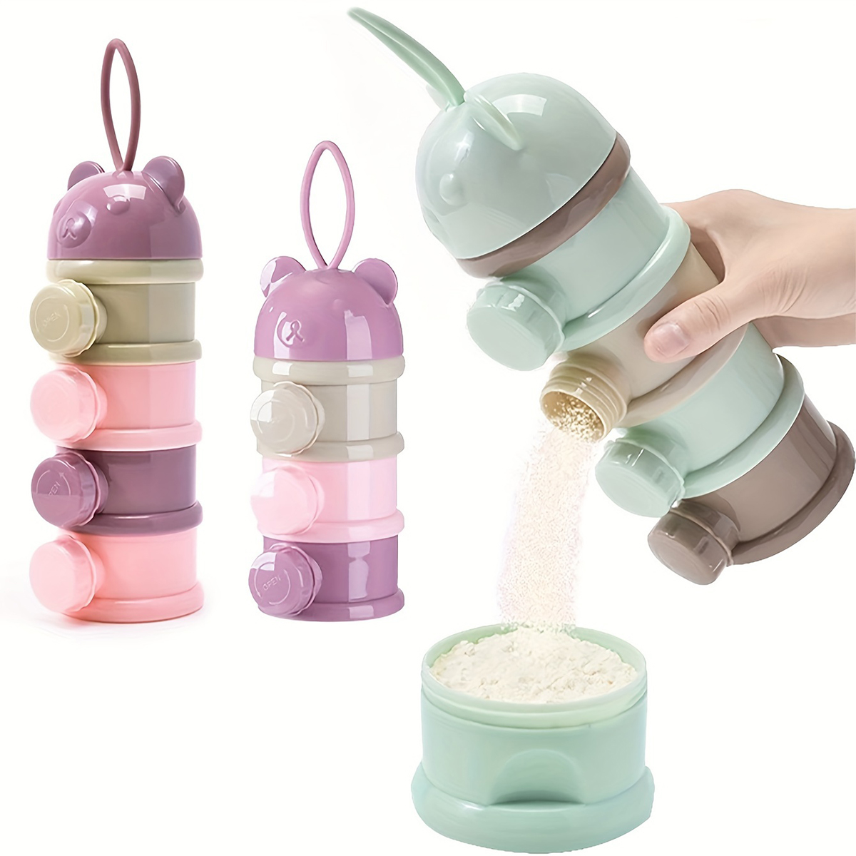 Baby Food Universe - Pojemnik na mleko w proszku dla