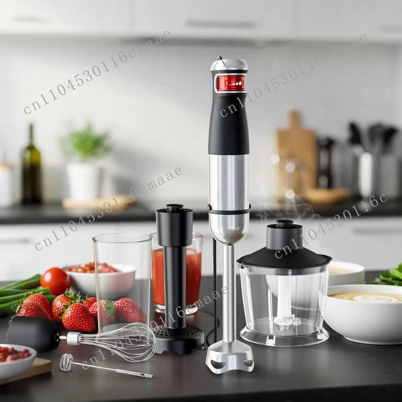 Baby Food Mixer - Zestaw blendera ręcznego 6-w-1 o mocy