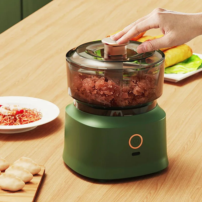 Baby Food With Meat - Mini Elektryczna Maszynka do Mięsa Rozdrabniacz