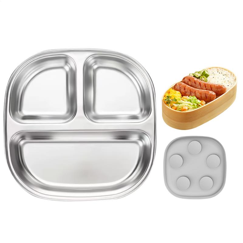 Plate Suction Toddler - Dzielone talerze dla dzieci Naczynia dla
