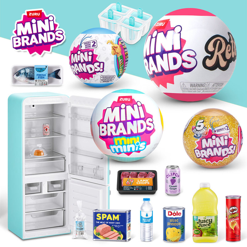 Baby Food Toy - ZURU MINI BRANDS Realistyczny Miniaturowy Zestaw