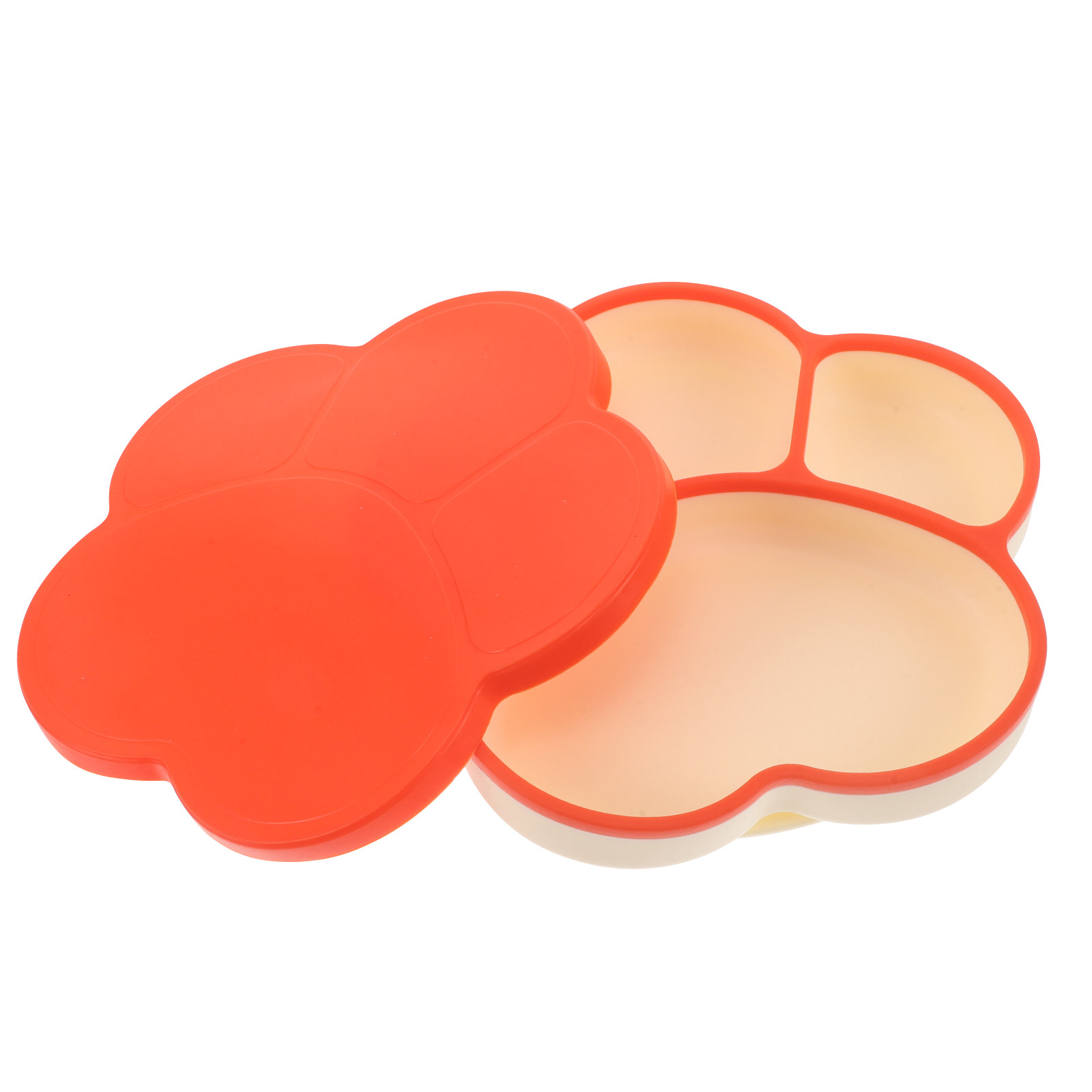 Plate Suction Toddler - Dziecięcy talerzyk z przegródkami na przyssawkę,