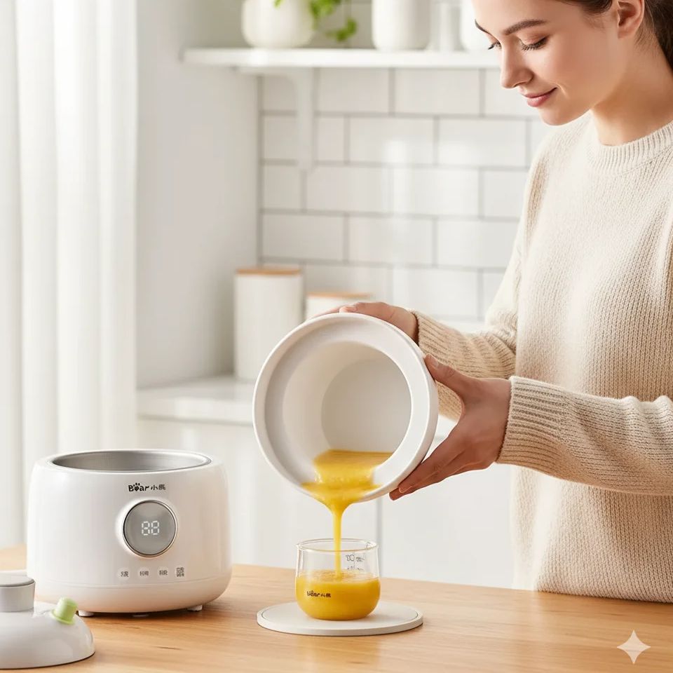 Baby Food Stew - Elektryczny garnek do gotowania dla niemowląt