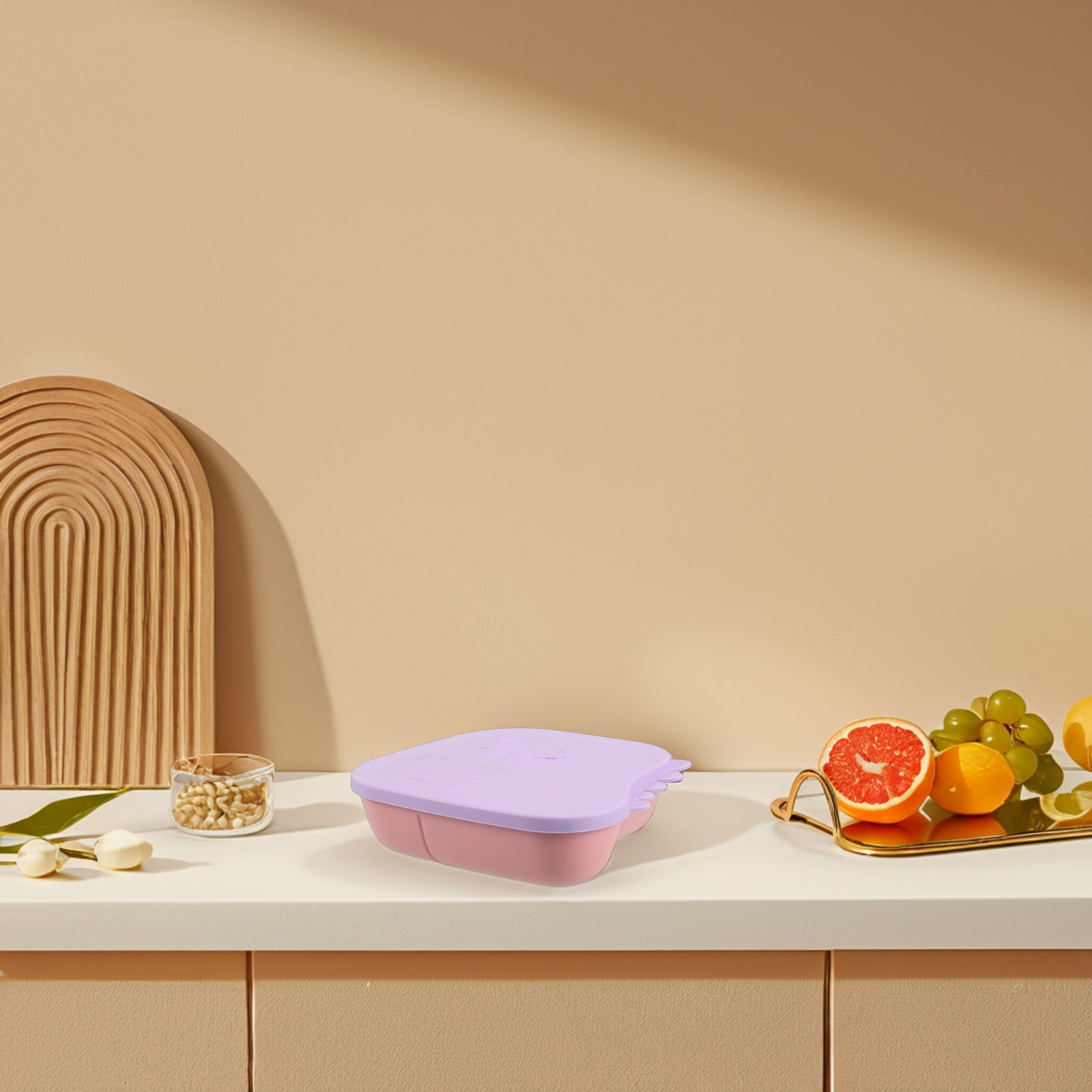 Plate Suction Toddler - Dziecięca talerzyk z przegródkami z przyssawką,