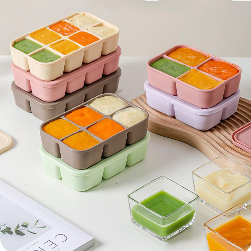 Baby Food Intake - Silikonowy pojemnik na żywność uzupełniającą dla