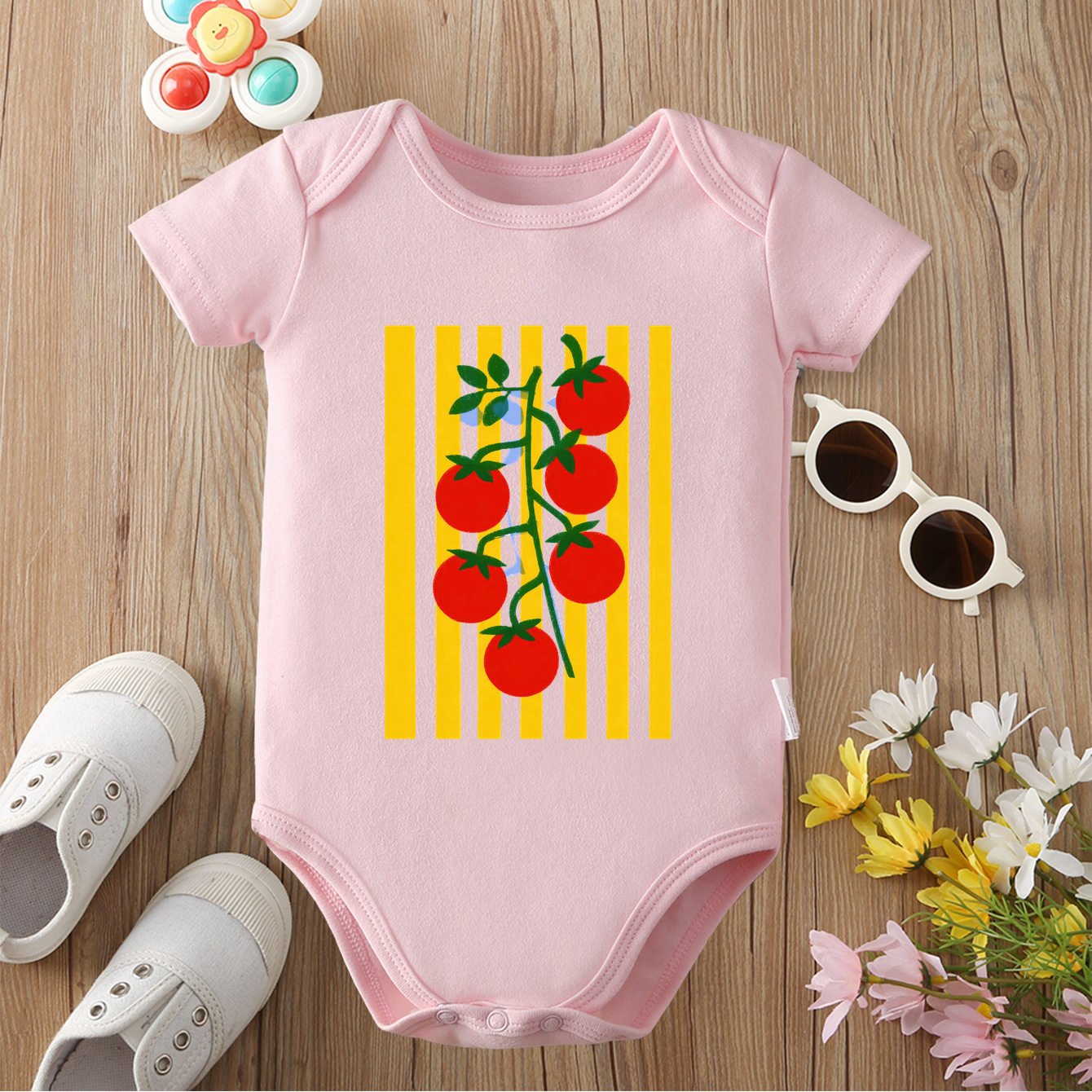 Body z czystej bawełny na lato – Baby Food Intake recenzja i cena
