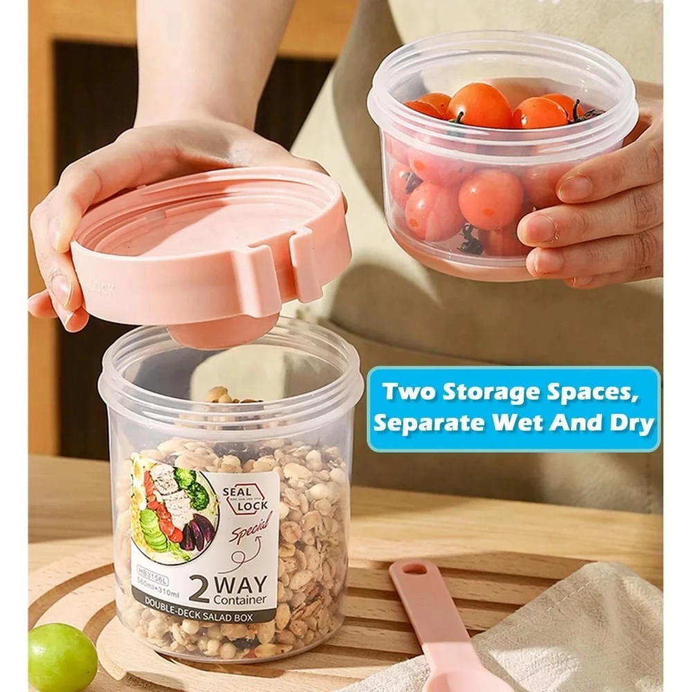 Przenośny Kubek na Sałatkę Kub – Baby Food Oatmeal recenzja i cena