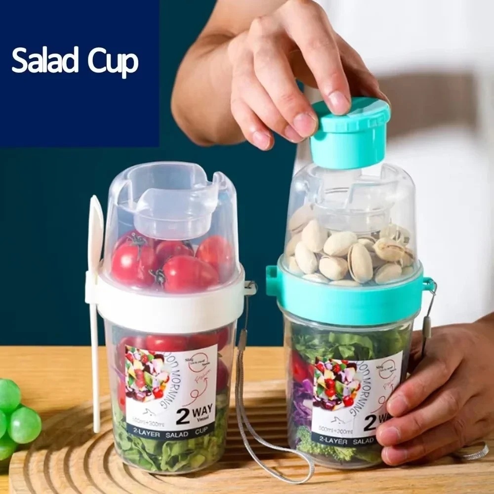 Przenośny Kubek na Sałatkę Kub – Baby Food Oatmeal recenzja i cena