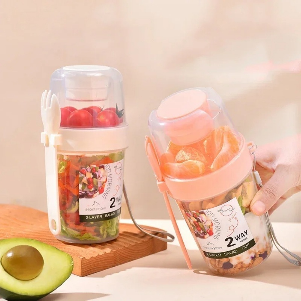 Przenośny Kubek na Sałatkę Kub – Baby Food Oatmeal recenzja i cena
