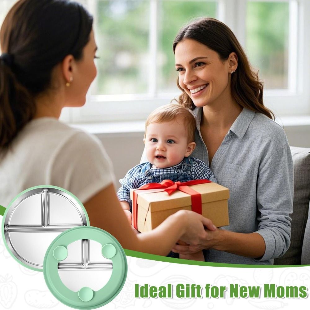 Nowa talerzyk ze stali nierdze – Plate Suction Toddler recenzja i cena