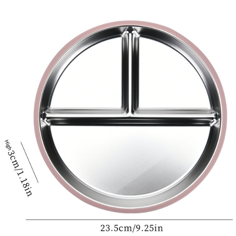 2 SZT. Talerzyki ze stali nier – Plate Suction Toddler recenzja i cena