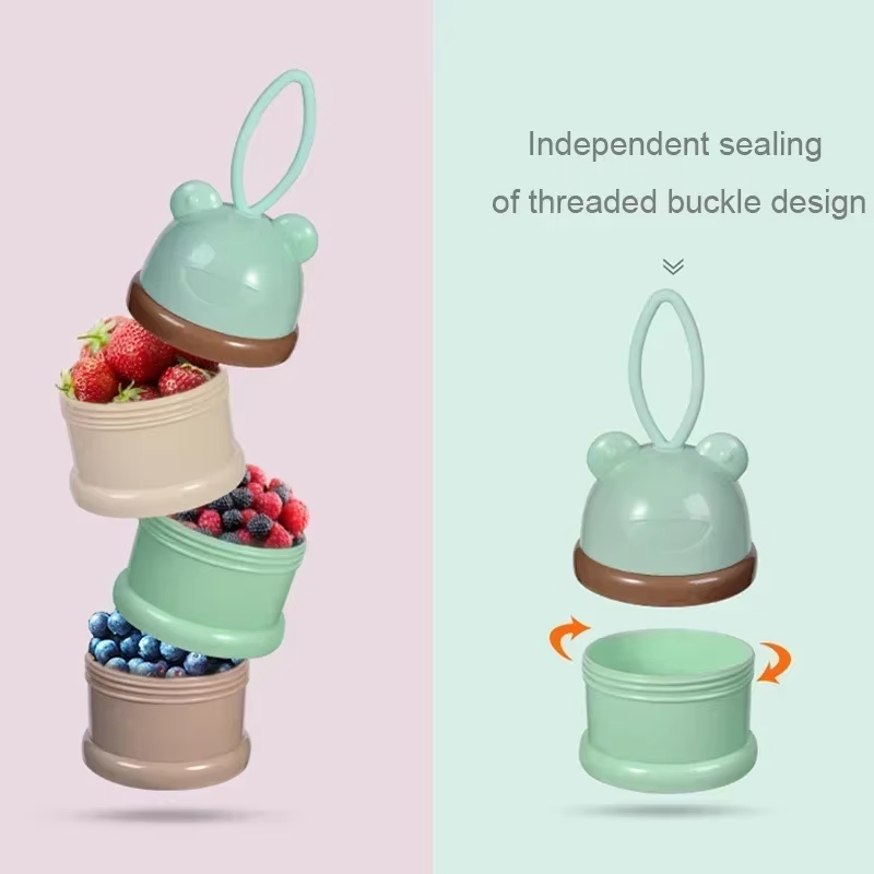 Kolorowe pudełko na mleko w pr – Baby Food Mixer recenzja i cena