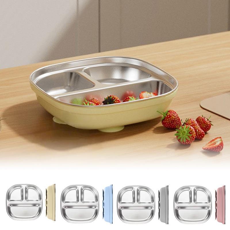 Dzielone talerze dla dzieci Na – Plate Suction Toddler recenzja i cena
