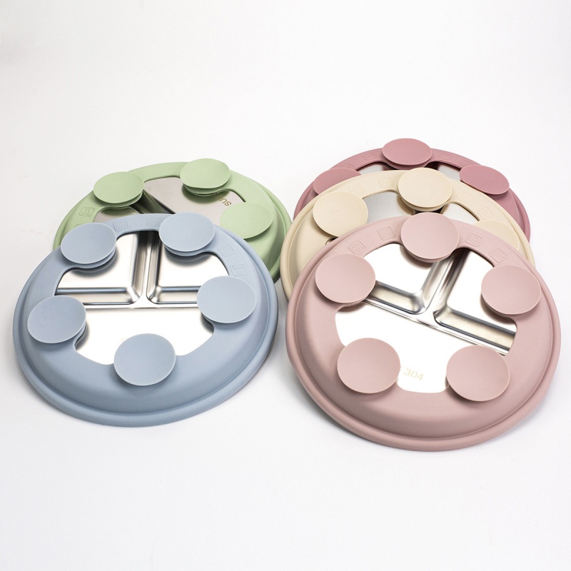 2 szt. talerzy dla niemowląt z – Plate Suction Toddler recenzja i cena