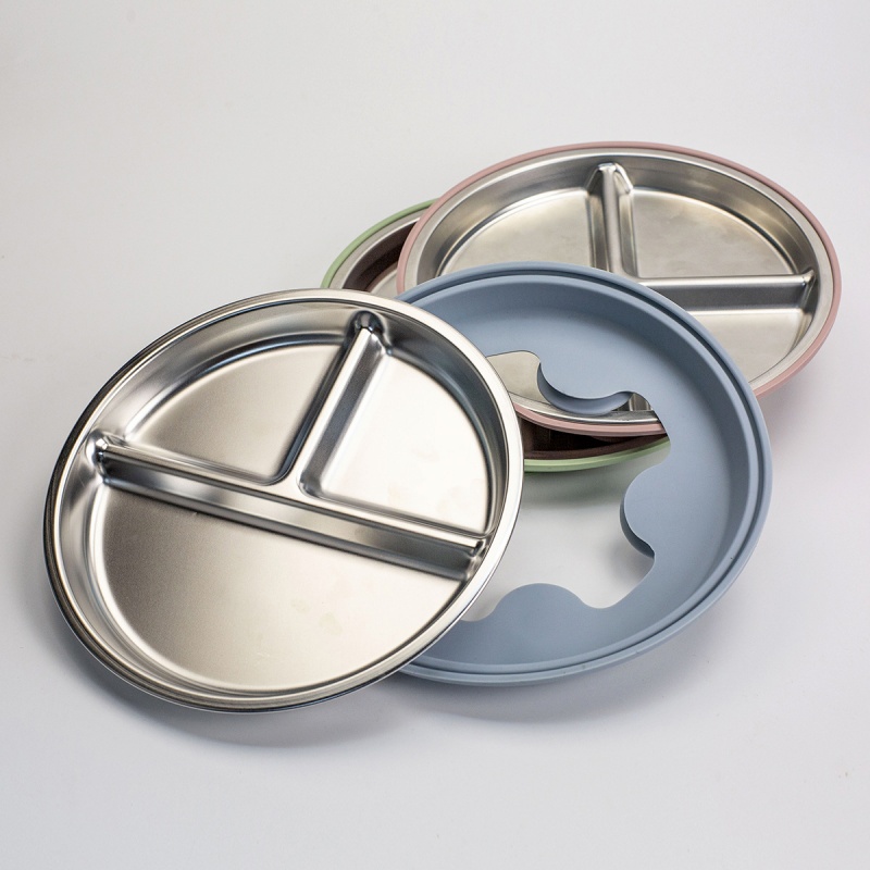 2 szt. talerzy dla niemowląt z – Plate Suction Toddler recenzja i cena