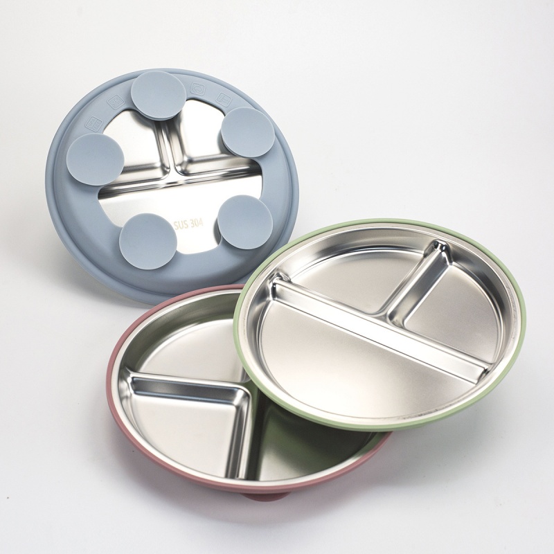 2 szt. talerzy dla niemowląt z – Plate Suction Toddler recenzja i cena