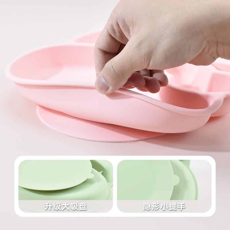 Bez BPA, silikonowy talerzyk z – Plate Suction Toddler recenzja i cena