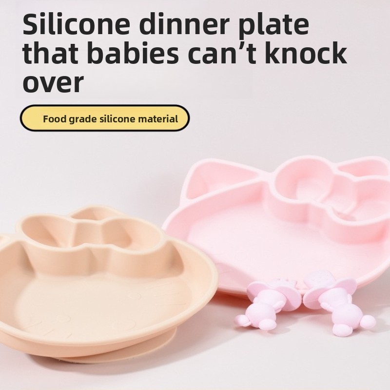 Bez BPA, silikonowy talerzyk z – Plate Suction Toddler recenzja i cena