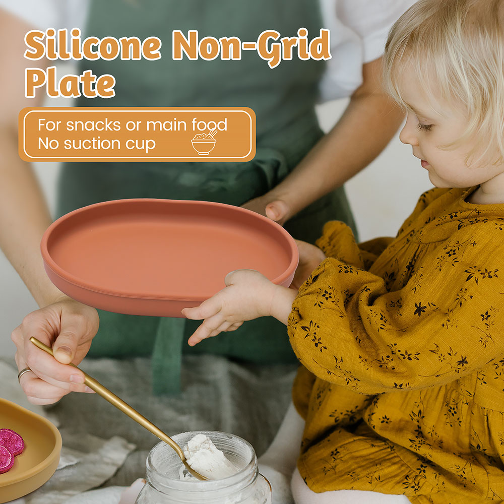 Bezpieczny silikonowy talerz d – Plate Suction Toddler recenzja i cena