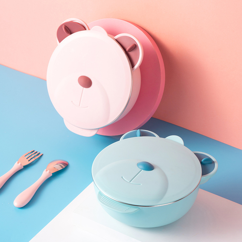 Talerz dla niemowląt ze stali  – Plate Suction Toddler recenzja i cena